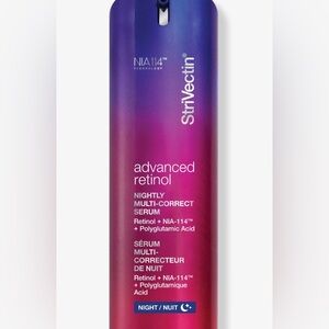Strivectin advanced retinol nightly multicorrect serum - new without box